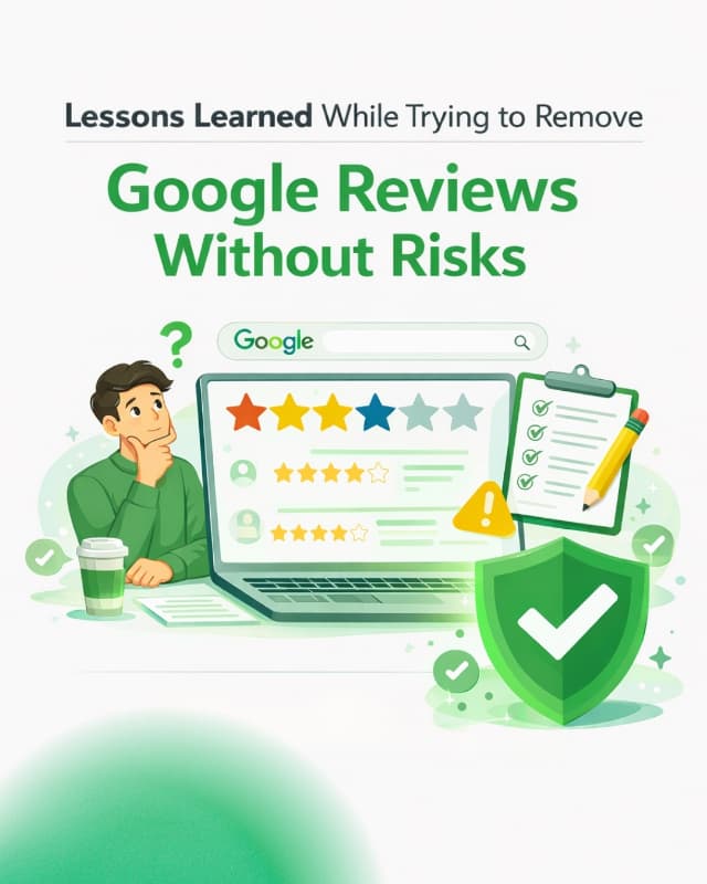 Lessons Learned While Trying to Remove Google Review Without Risks