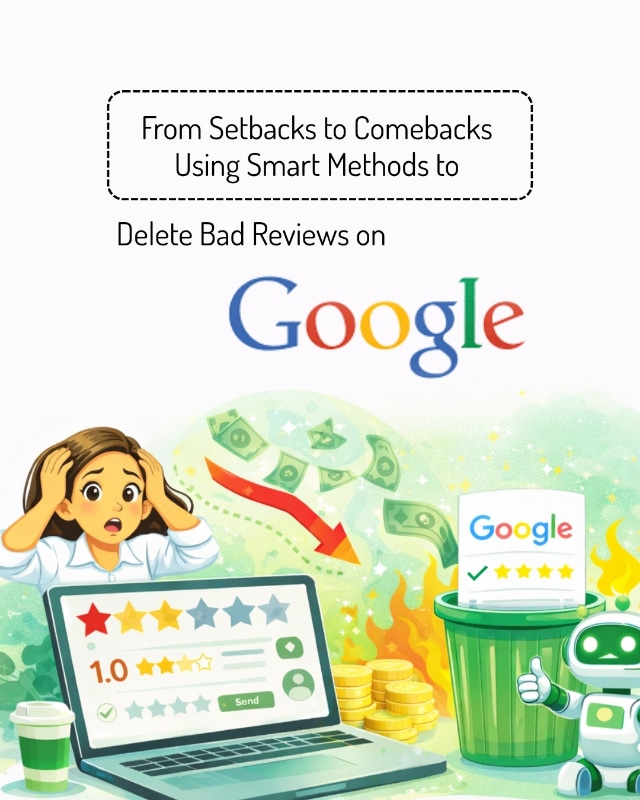 From Setbacks to Comebacks: Using Smart Methods to Delete Bad Reviews on Google