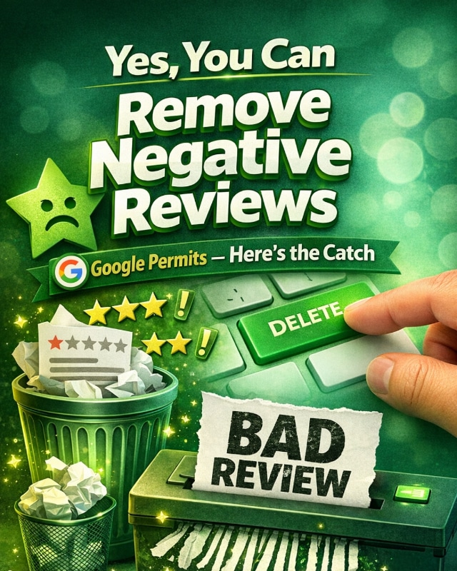 Yes, You Can Remove Negative Reviews Google Permits — Here’s the Catch
