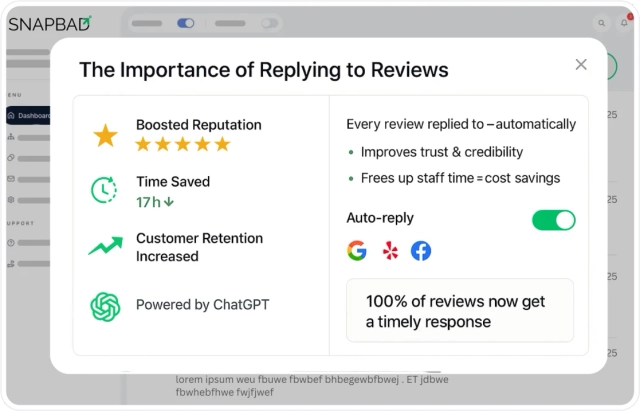 The Importance of Replying to Reviews The Importance of Replying to Reviews